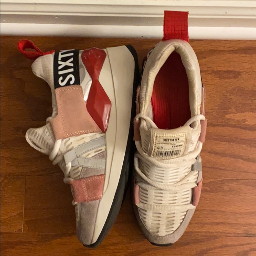 SIXTYSEVEN Femme revolution low top sneakers